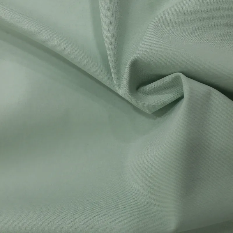 Tessuto punto milano verde chiaro | IL TESSUTAIO