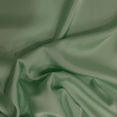 Raso leggero in poliestere verde acqua | Tessuti donna