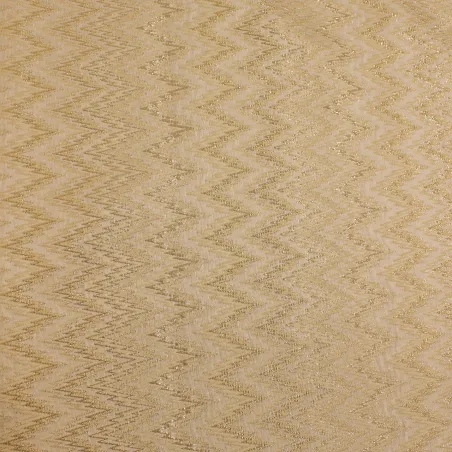 Jacquard ad onde colore oro| Tessuti cerimonia donna