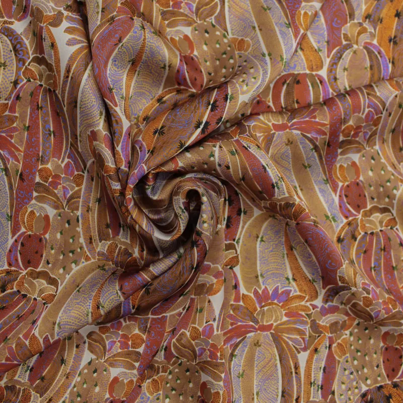 Tessuto pura seta fantasia - Tessuti Pregiati camicia | Made in Italy