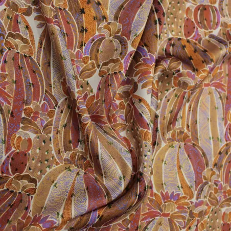 Tessuto pura seta fantasia - Tessuti Pregiati camicia | Made in Italy