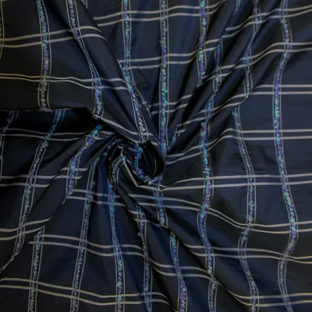 Jacquard scozzese boucle | Tessuti Made in Italy | IL TESSUTAIO