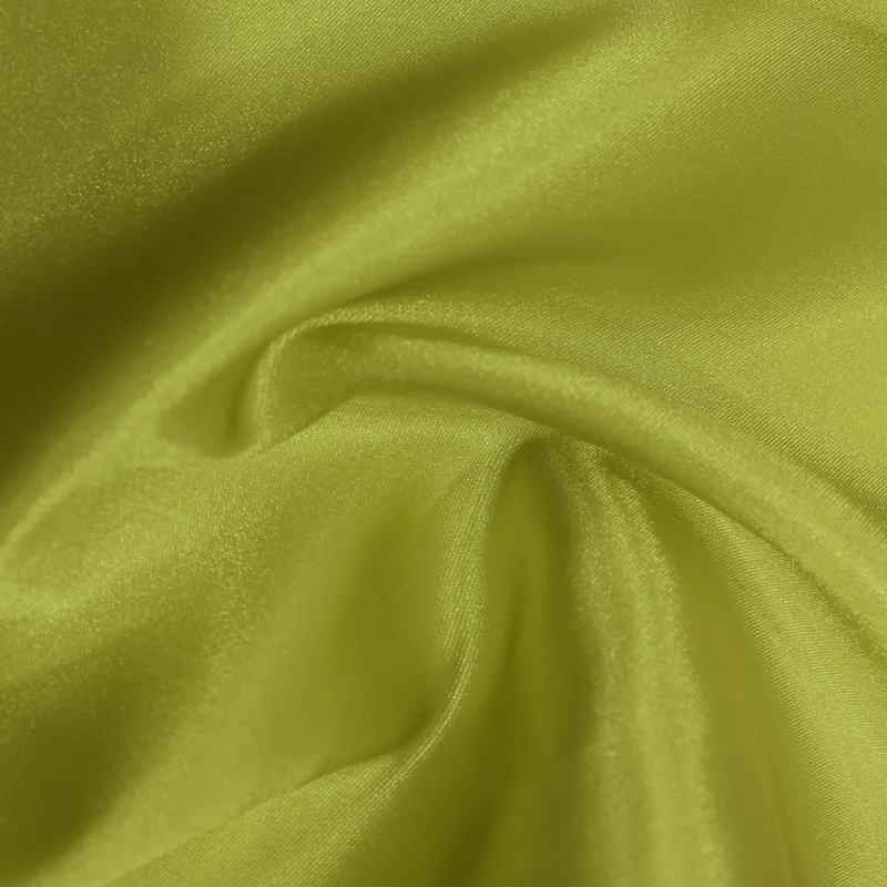 Tessuto Mikado verde lime  | Tessuti alta cerimonia