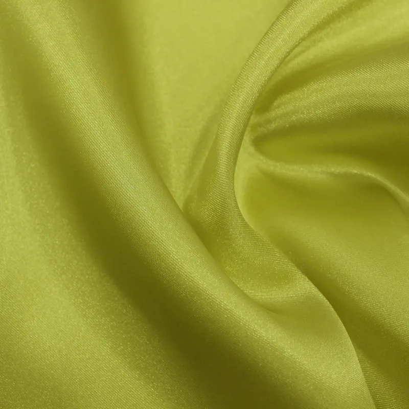 Tessuto Mikado verde lime  | Tessuti alta cerimonia