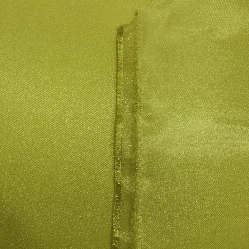 Tessuto Mikado verde lime  | Tessuti alta cerimonia