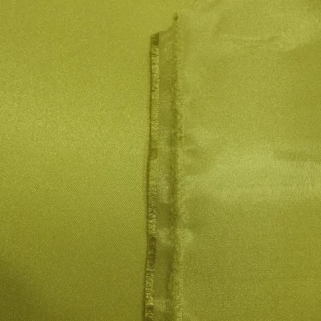 Tessuto Mikado verde lime  | Tessuti alta cerimonia