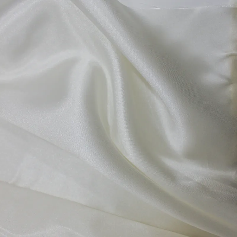 Tessuto Mikado di colore bianco | Tessuti alta cerimonia