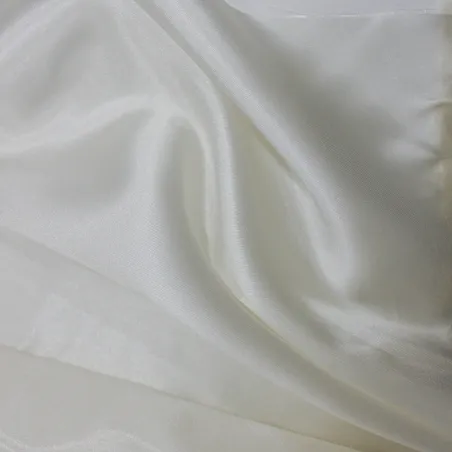 Tessuto Mikado di colore bianco | Tessuti alta cerimonia