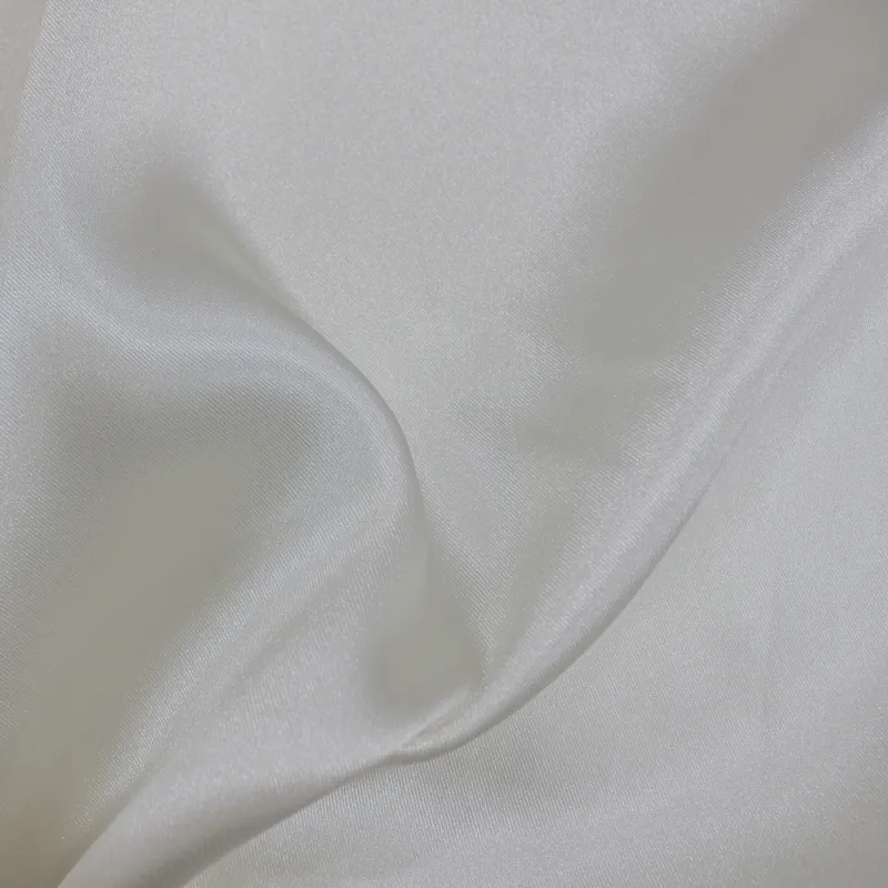 Tessuto Mikado di colore bianco | Tessuti alta cerimonia