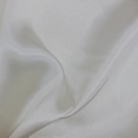 Tessuto Mikado di colore bianco | Tessuti alta cerimonia