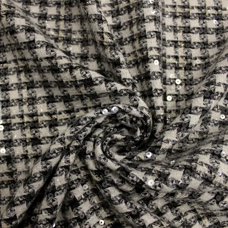 TESSUTO CHANEL CON PAILLETTES | ABBIGLIAMENTO DONNA