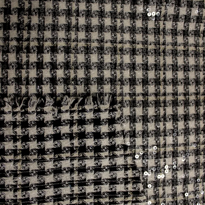 TESSUTO CHANEL CON PAILLETTES | ABBIGLIAMENTO DONNA