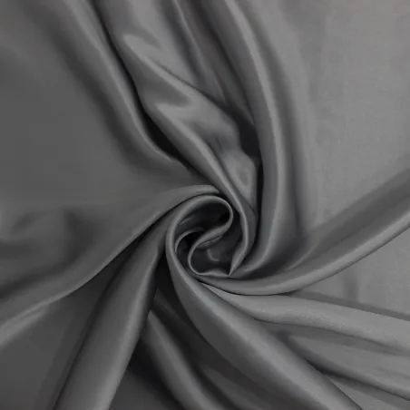Tessuto in seta grigio perla - Tessuti pregiati per cerimonia donna
