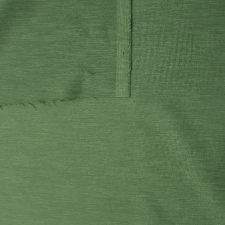 Tessuto Poliviscosa Estivo Verde Melange | Abbigliamento Elegante Uomo