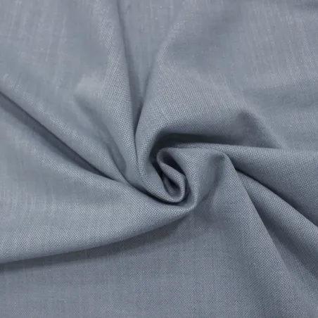 Tessuto poliviscosa lurex celeste  | abbigliamento cerimonia donna