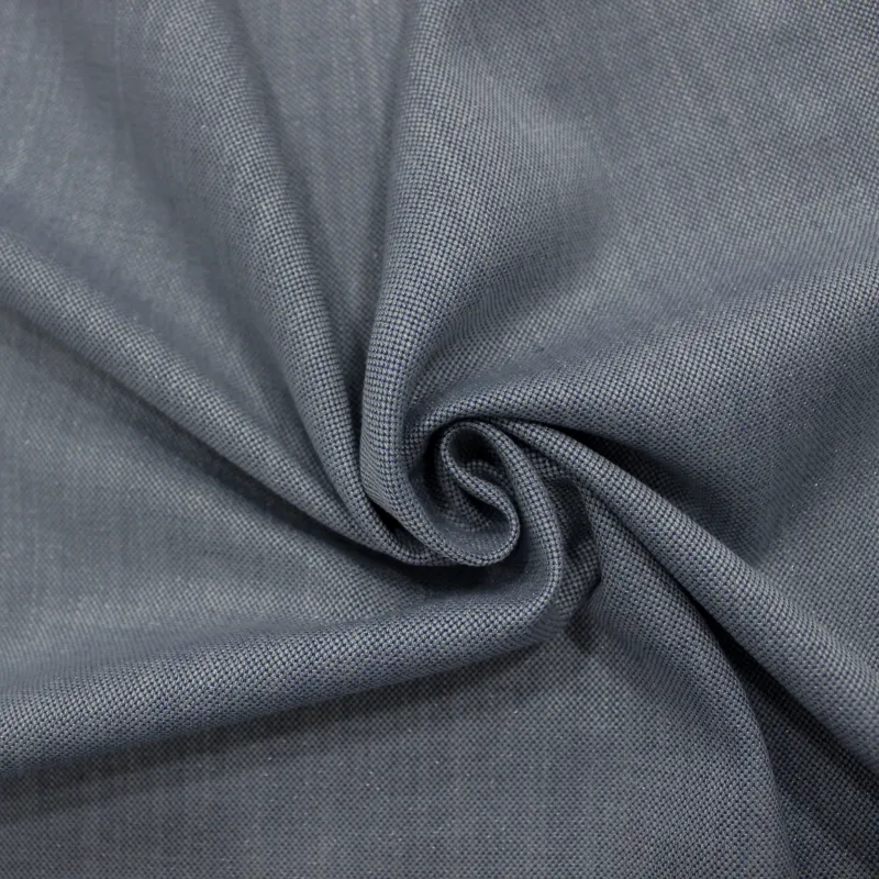 Tessuto Poliviscosa Estivo Melange Blu |Moda, Cerimonia e Abiti Donna