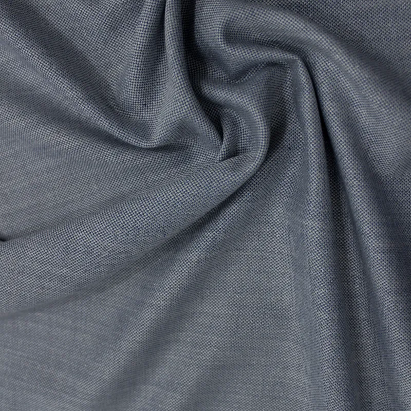 Tessuto Poliviscosa Estivo Melange Blu |Moda, Cerimonia e Abiti Donna