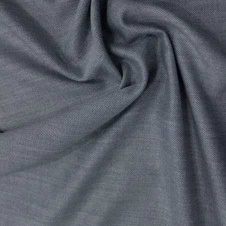 Tessuto Poliviscosa Estivo Melange Blu |Moda, Cerimonia e Abiti Donna