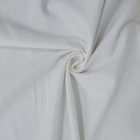 Punto Roma Estivo - Bianco Seta | Tessuto di Alta Qualità