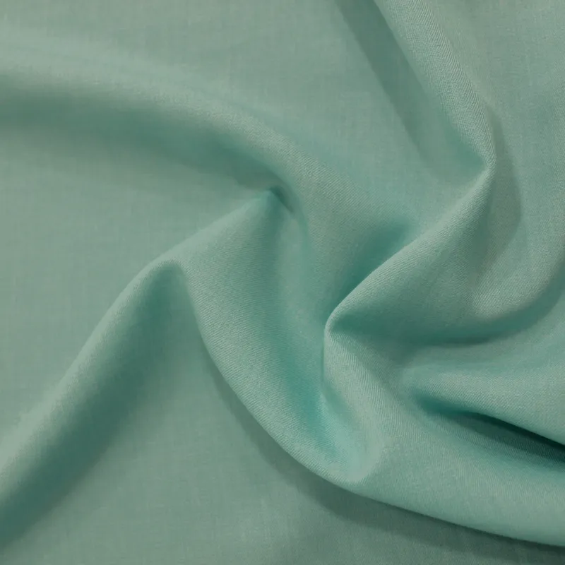 Tessuto poliviscosa celeste | abbigliamento donna