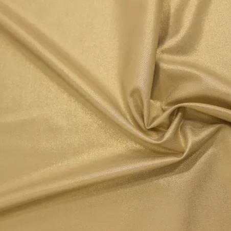 Tessuto poliviscosa spalmato oro | Tessuti Cerimonia  Donna