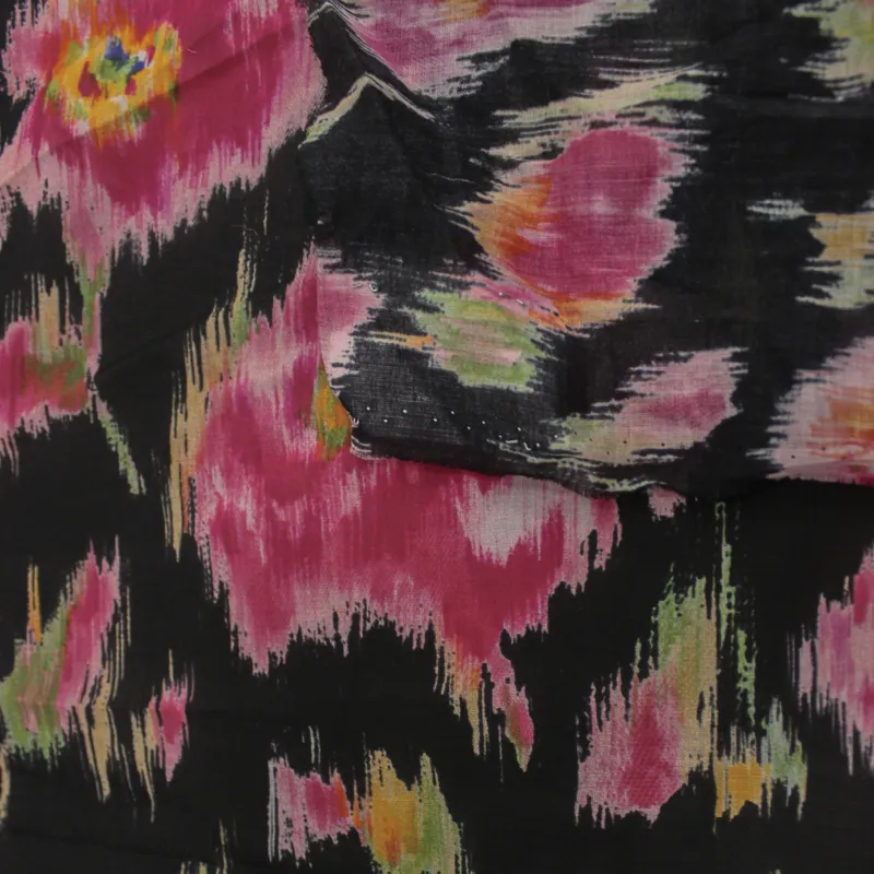 Mussola di cotone fantasia floreale | Tessuti Made in Italy