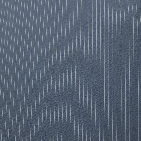 Poliviscosa gessato blu | Tessuti per cerimonia