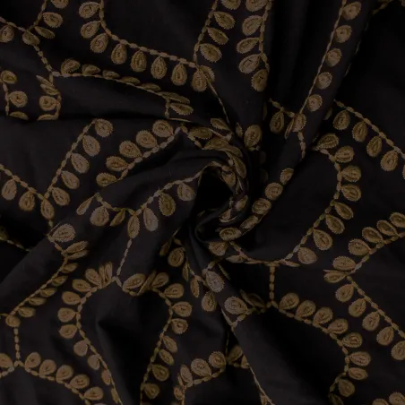 Tessuto di cotone ricamato| Tessuti per abbigliamento donna
