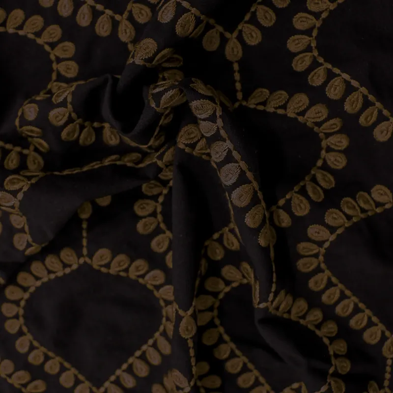 Tessuto di cotone ricamato| Tessuti per abbigliamento donna