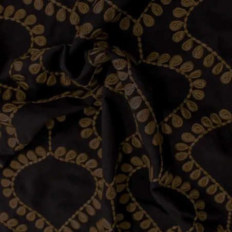 Tessuto di cotone ricamato| Tessuti per abbigliamento donna