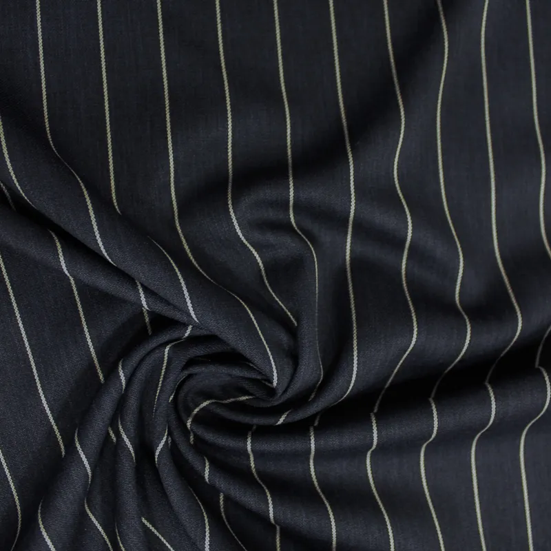 Tessuto Gessato Blu Scuro | Abbigliamento Cerimonia Donna e Uomo