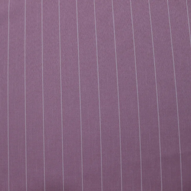 Tessuto Poliviscosa Gessato Rosa | Eleganza e Comfort per Moda Donna