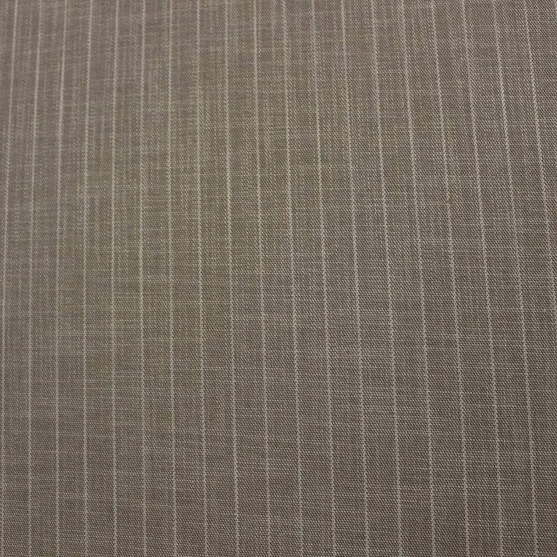 Tessuto gessato melange beige | Tessuti per cerimonia Uomo e Donna