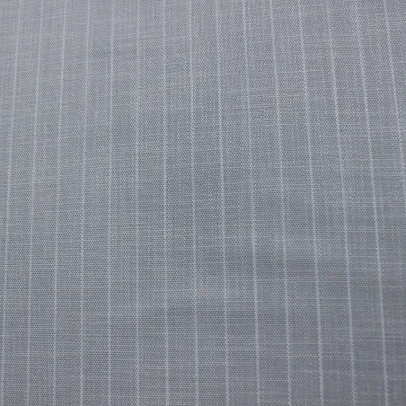 Tessuto gessato grigio-bianco | Tessuti per cerimonia Donna