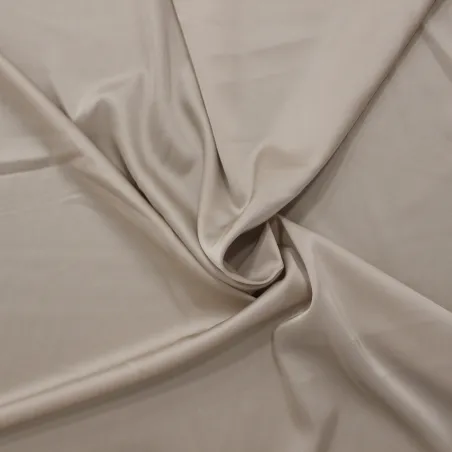 Raso di Viscosa beige | Tessuti eleganti donna