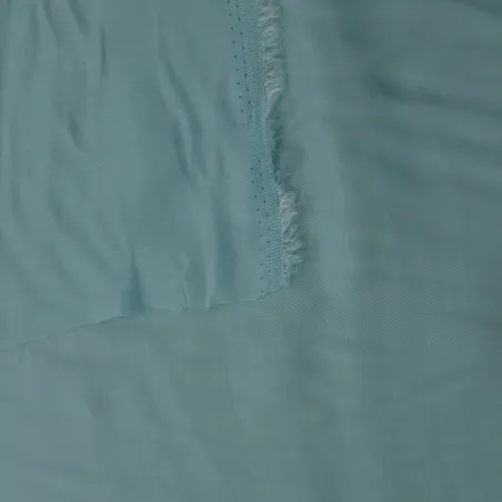 Raso di Viscosa verde acqua | Tessuti eleganti donna
