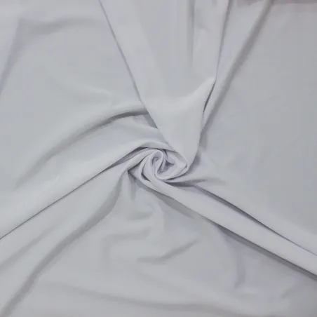Tessuto Lycra opaca bianca elasticizzata – Tessuti Sport moda, costumi