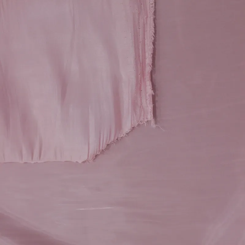 Raso Cangiante Rosa Cipria al Metro | Tessuto Lucido per Cerimonia