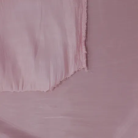 Raso Cangiante Rosa Cipria al Metro | Tessuto Lucido per Cerimonia