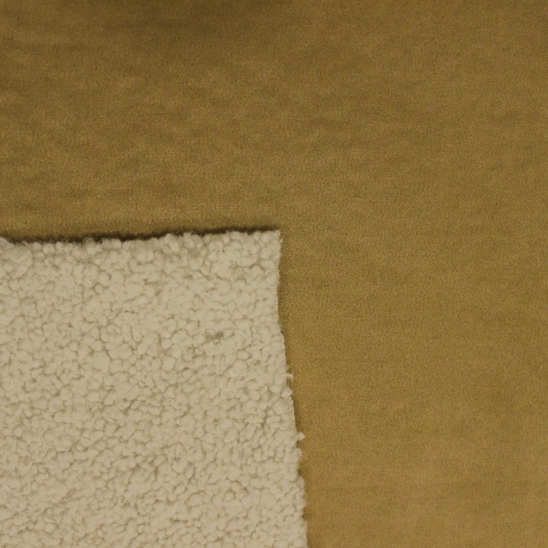 Montone per Cappotto Double - Beige  | TESSILE INVERNALI