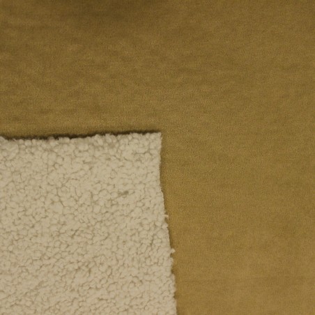 Montone per Cappotto Double - Beige  | TESSILE INVERNALI