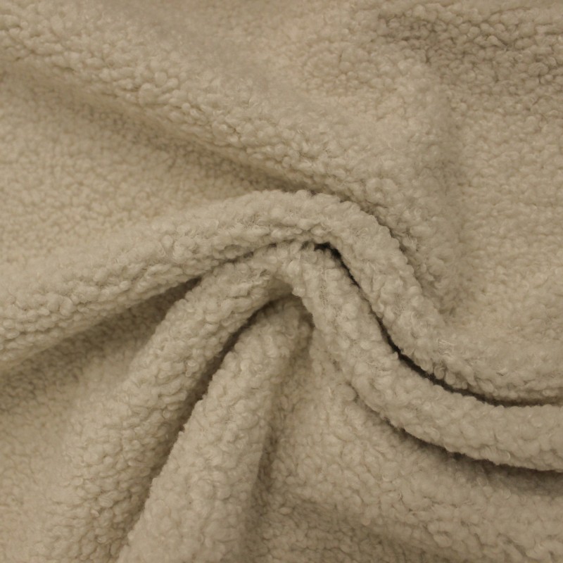 Montone per Cappotto Double - Beige  | TESSILE INVERNALI