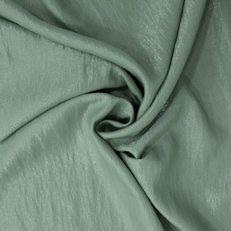 Tessuto Viscosa Poliammide Verde Chiaro – Lucente e Versatile