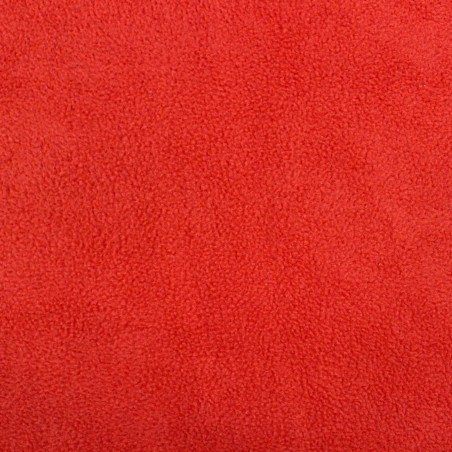 Pile Antipilling Rosso 240 g/m² h 148 cm | 7,90 €/mt | 100% Poliestere