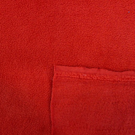 Pile Antipilling Rosso 240 g/m² h 148 cm | 7,90 €/mt | 100% Poliestere