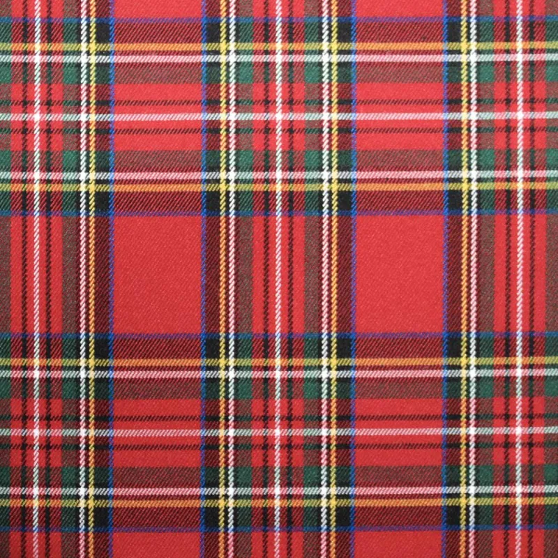 Tessuto Scozzese Rosso Verde | iltessutaio.it
