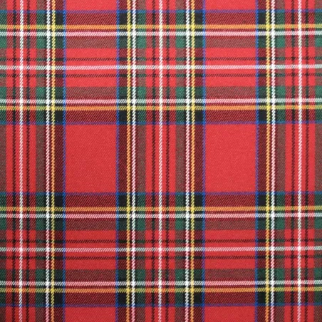 Tessuto Scozzese Rosso Verde | iltessutaio.it