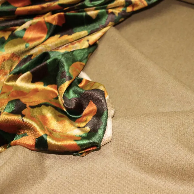 Tessuti per cappotti misto lana - Cammello | iltessutaio.it