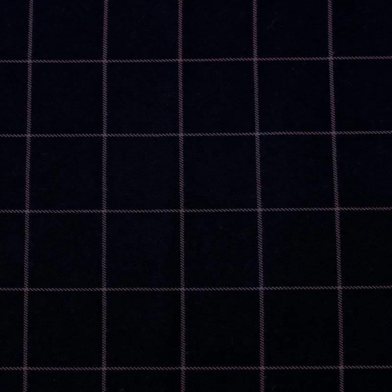 Tessuto a Quadri Blu e Rosa - OEKOTEX