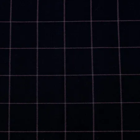 Tessuto a Quadri Blu e Rosa - OEKOTEX